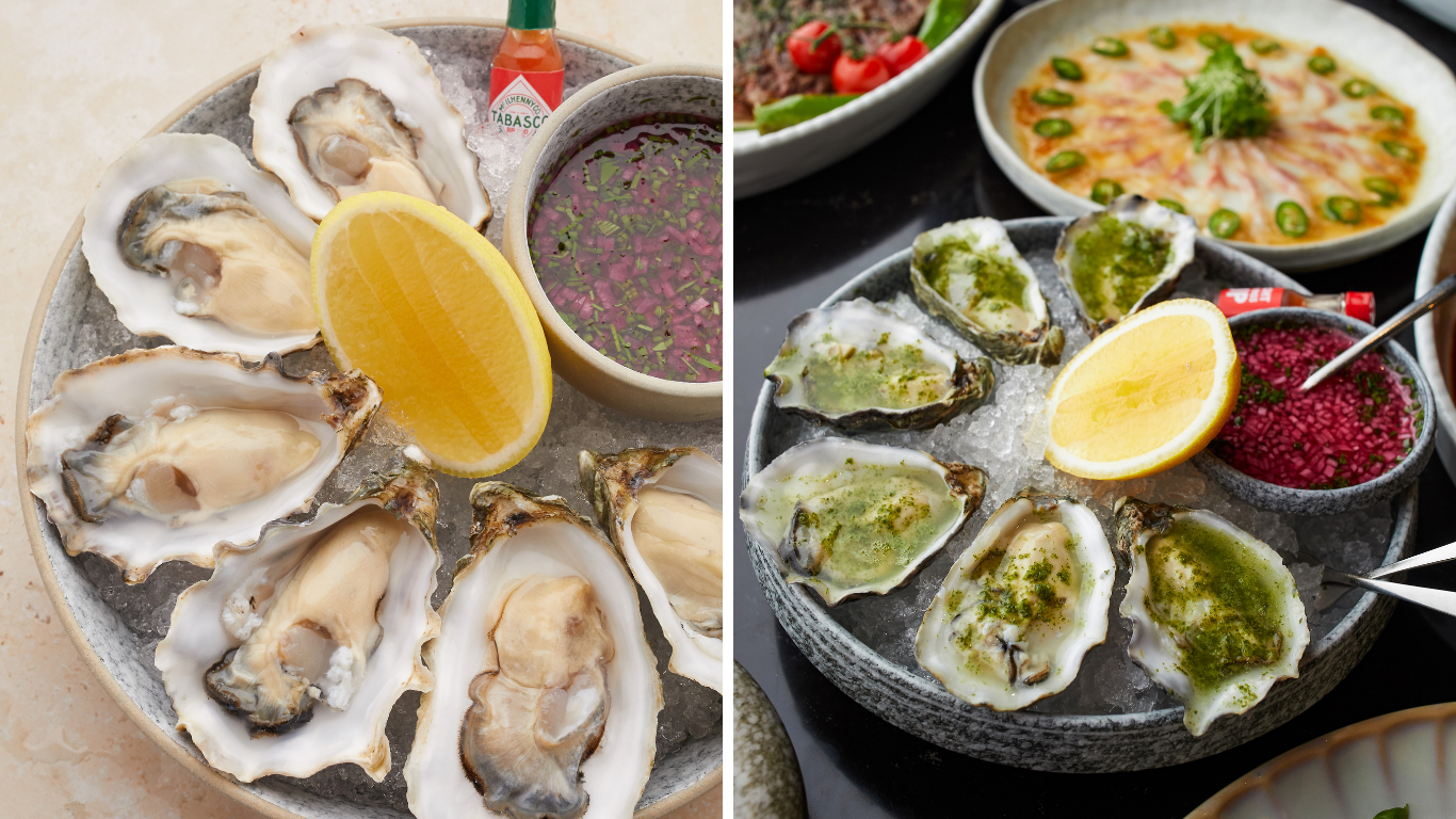 Gillardeau Oysters at MYA Dubai Mall
